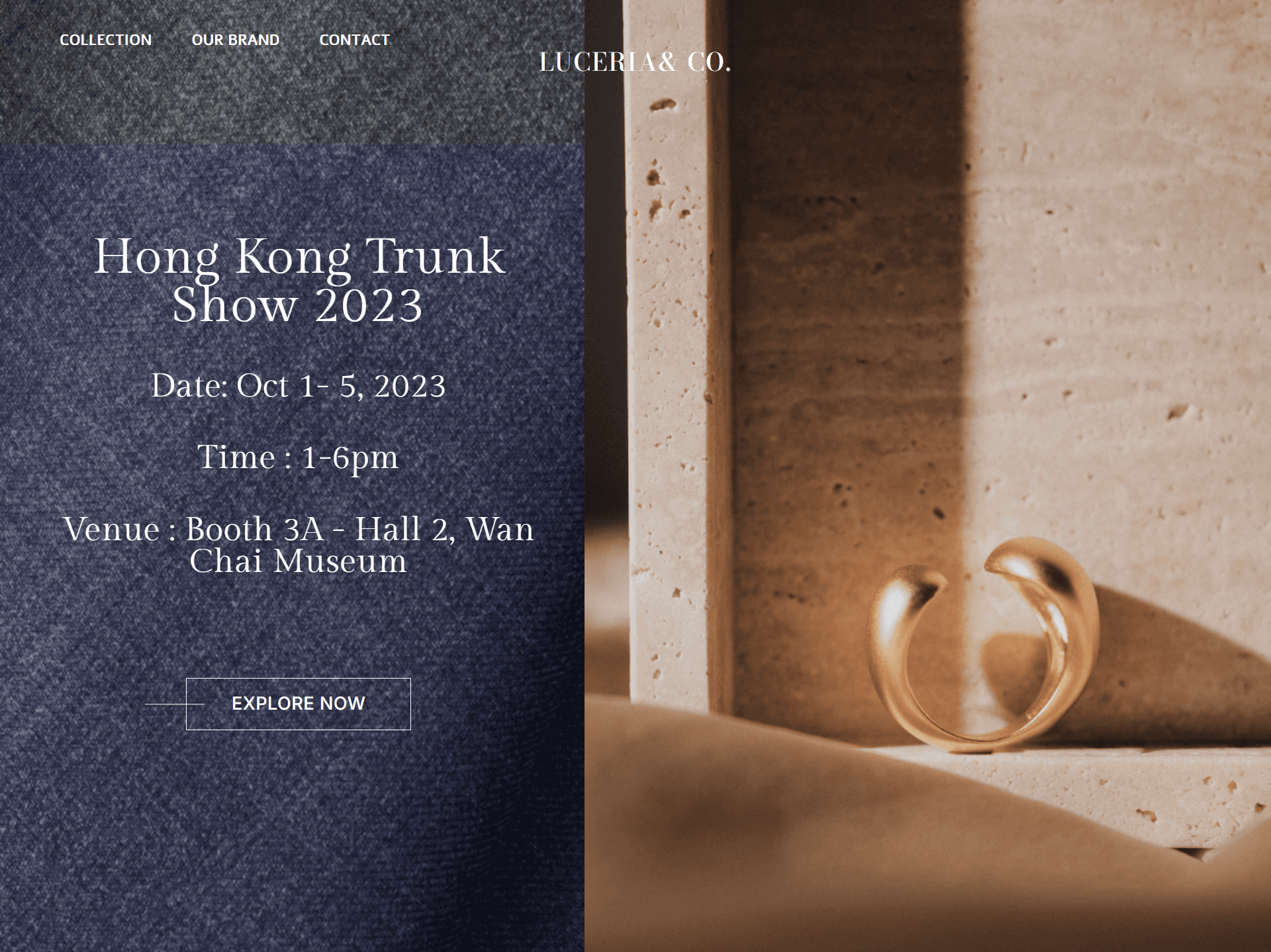 Jewelry Landing Page Jewelry Landing Page