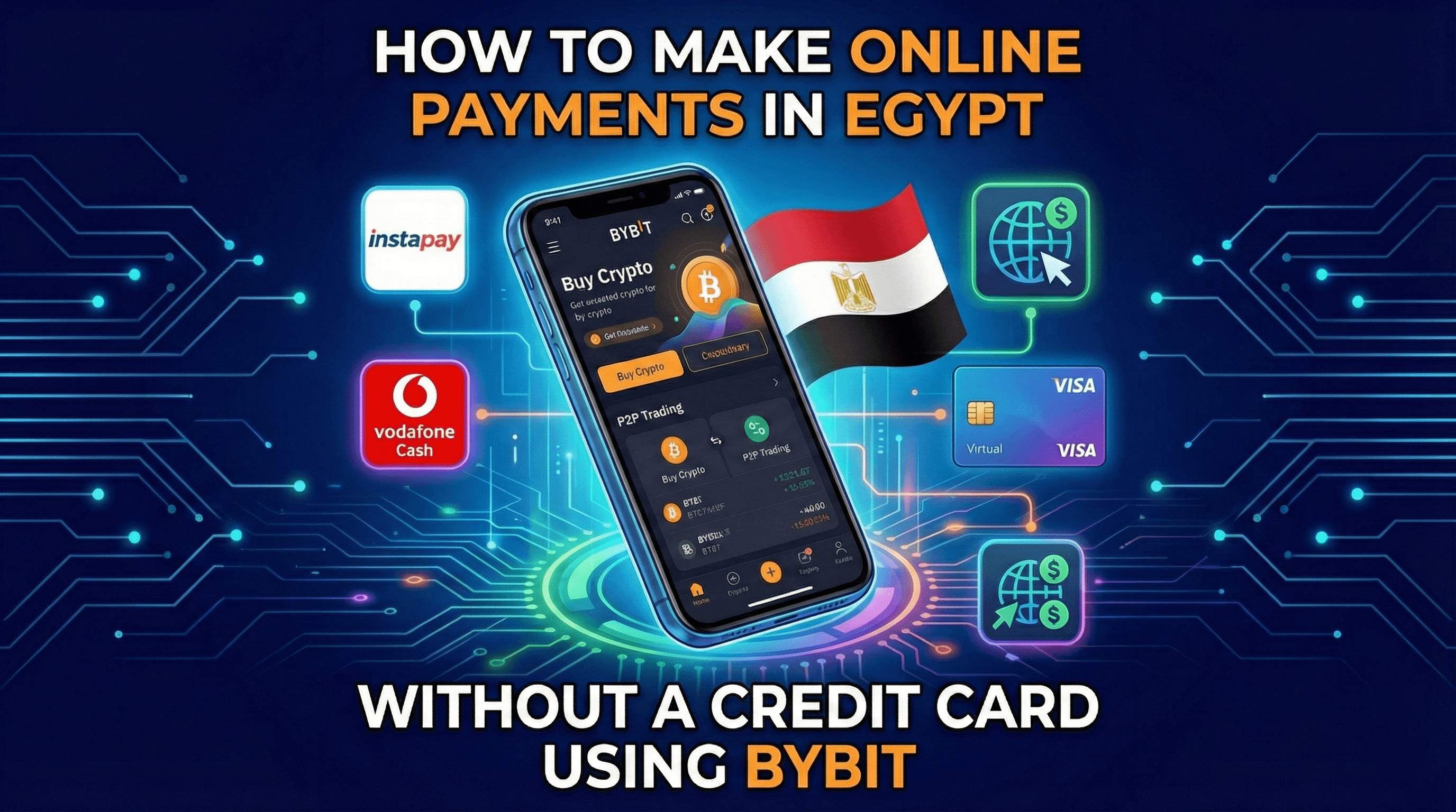 How to Make Online Payments in Egypt Without a Credit Card Using Bybit How to Make Online Payments in Egypt Without a Credit Card Using Bybit