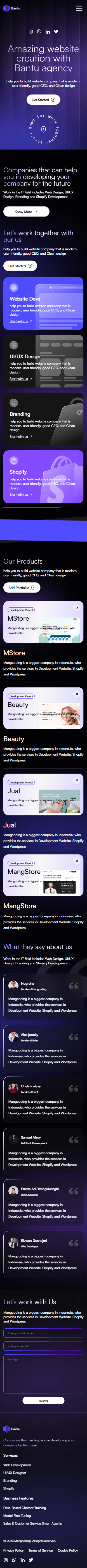 Bantu IT Services & Creative Agency Landing Page Image 3 Bantu IT Services & Creative Agency Landing Page Image 3