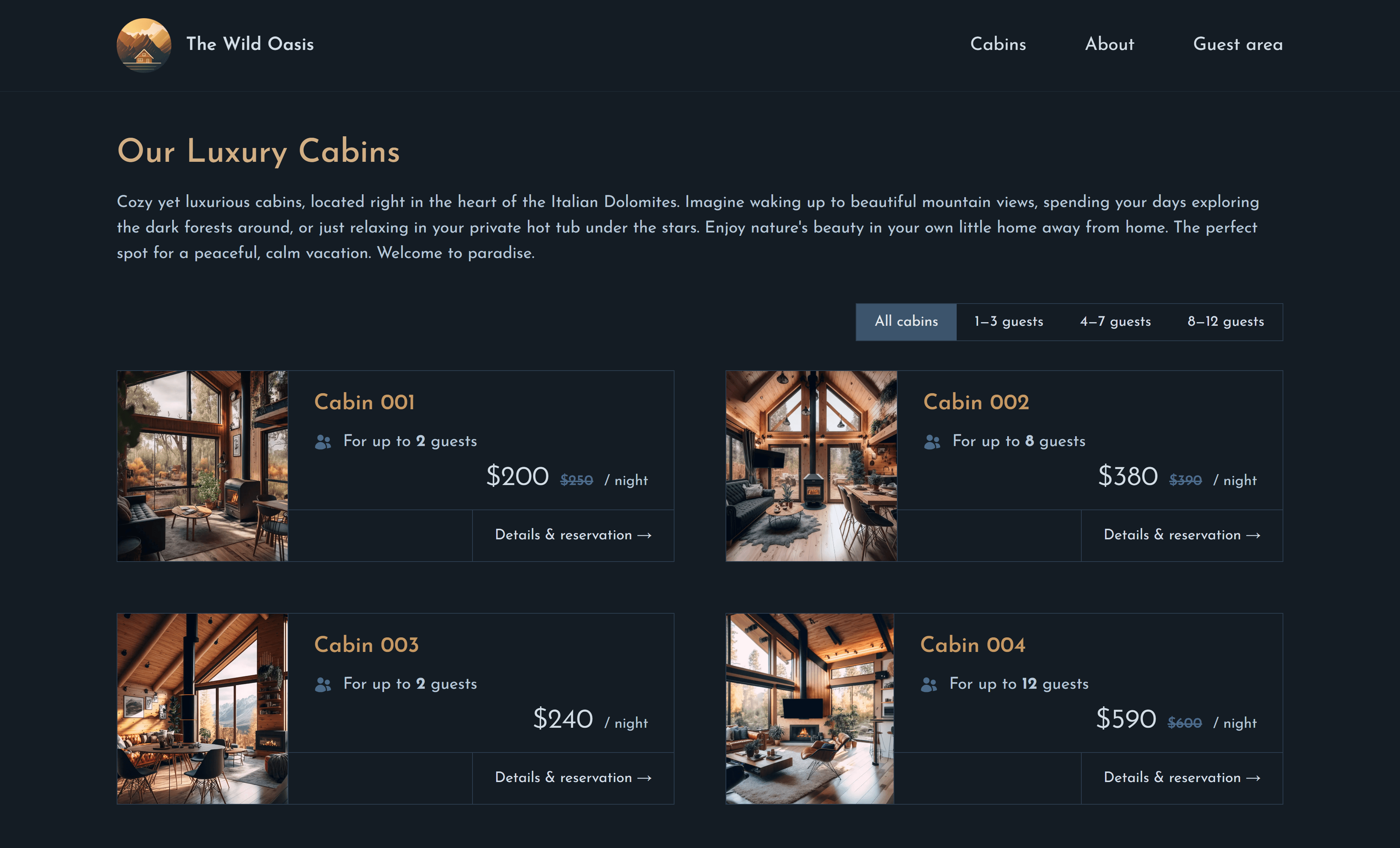 The Wild Oasis Image 4